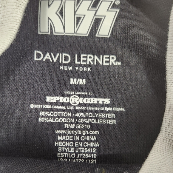 NWOT Women's KISS Crop T-shirt - Picture 3 of 4